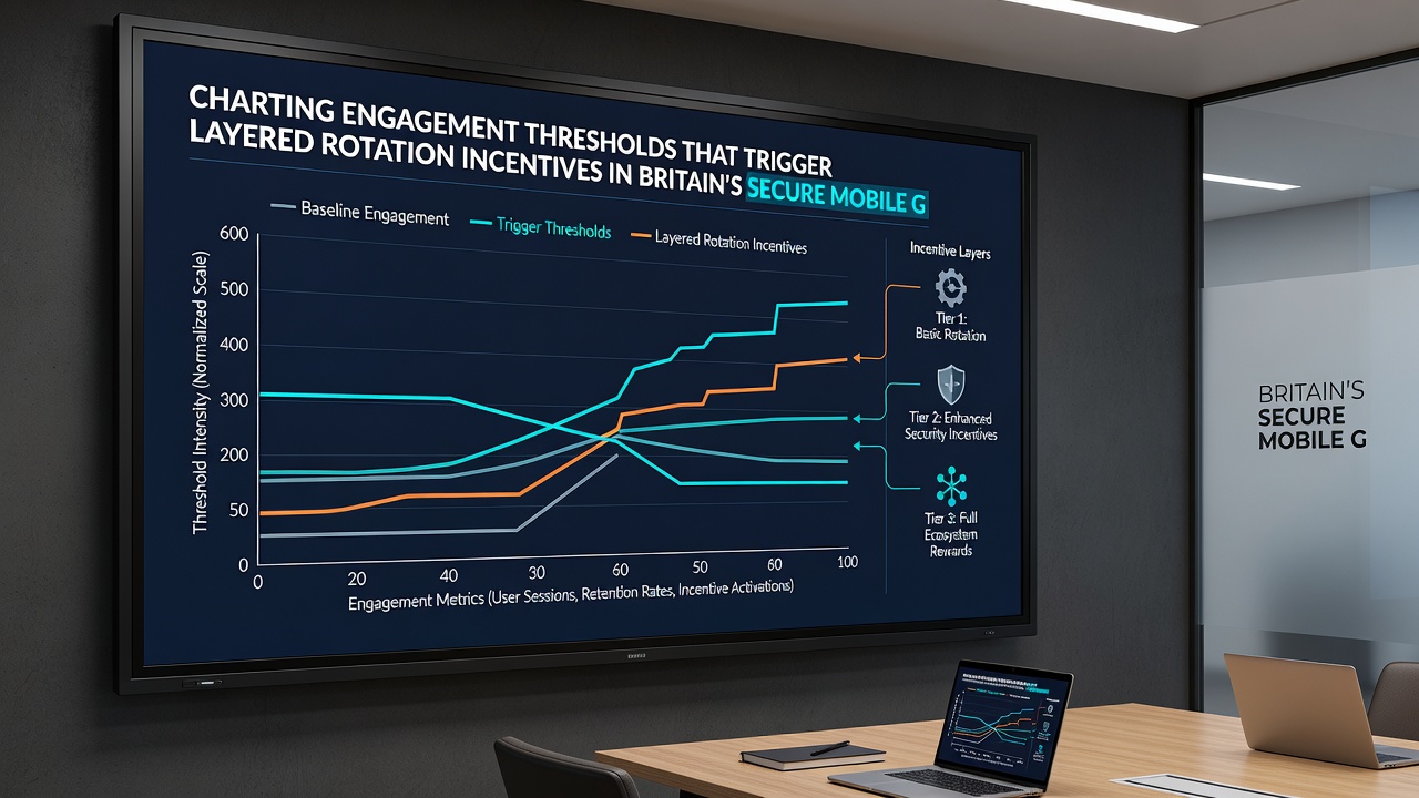 Detailed analytics dashboard displaying layered thresholds and rotating rewards in a British mobile gaming application